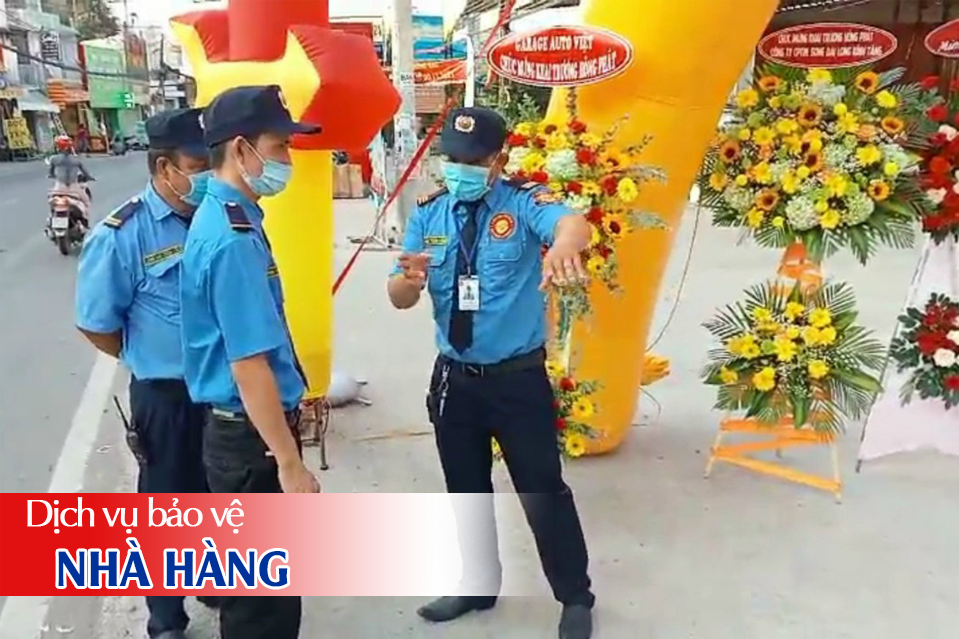 Dịch vụ bảo vệ nhà hàng